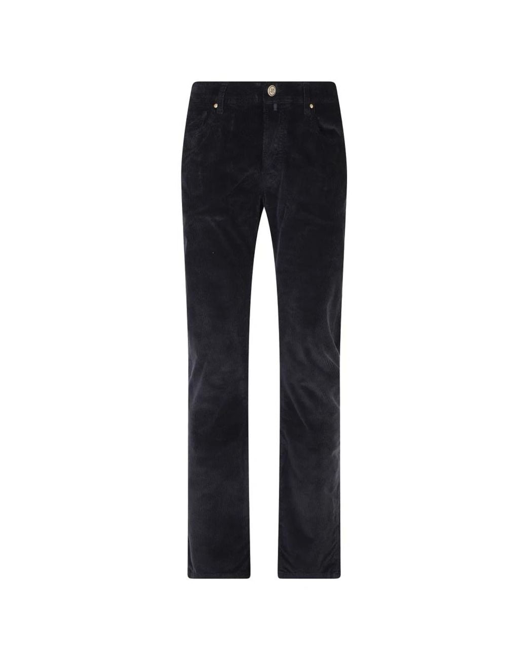 Jacob Cohen Blue Straight Trousers for men