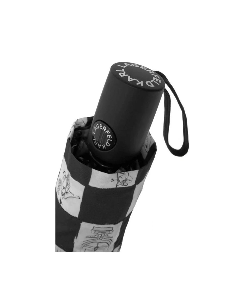 Karl Lagerfeld Metallic Umbrellas