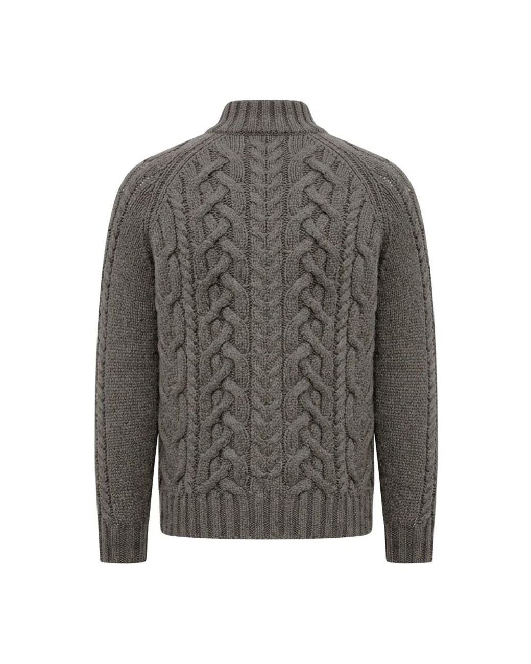 Brunello Cucinelli Gray Cardigans for men