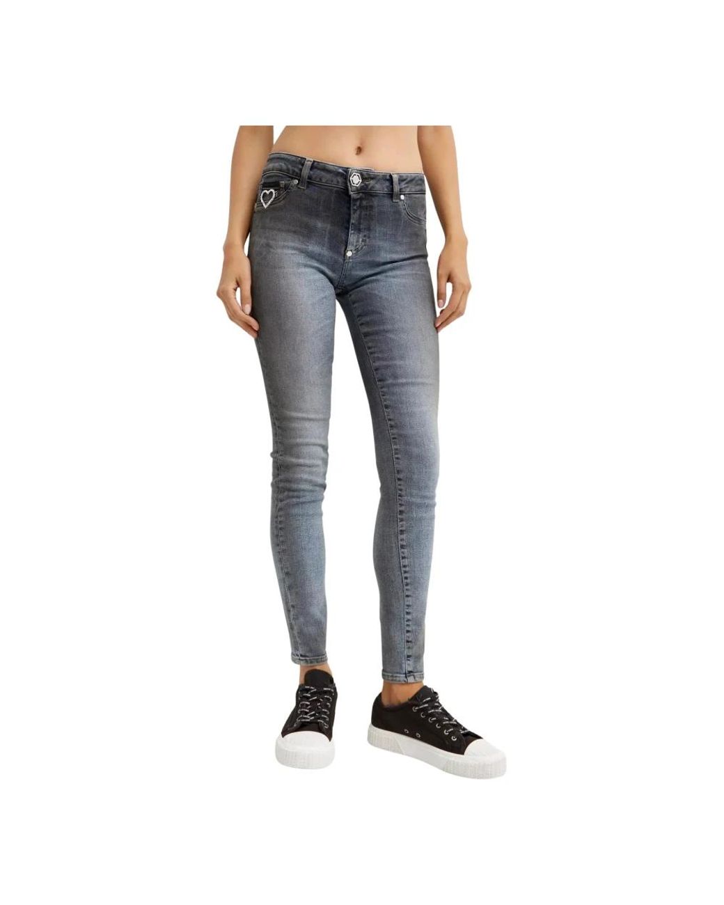 Philipp Plein Blue Skinny Fit Jeans