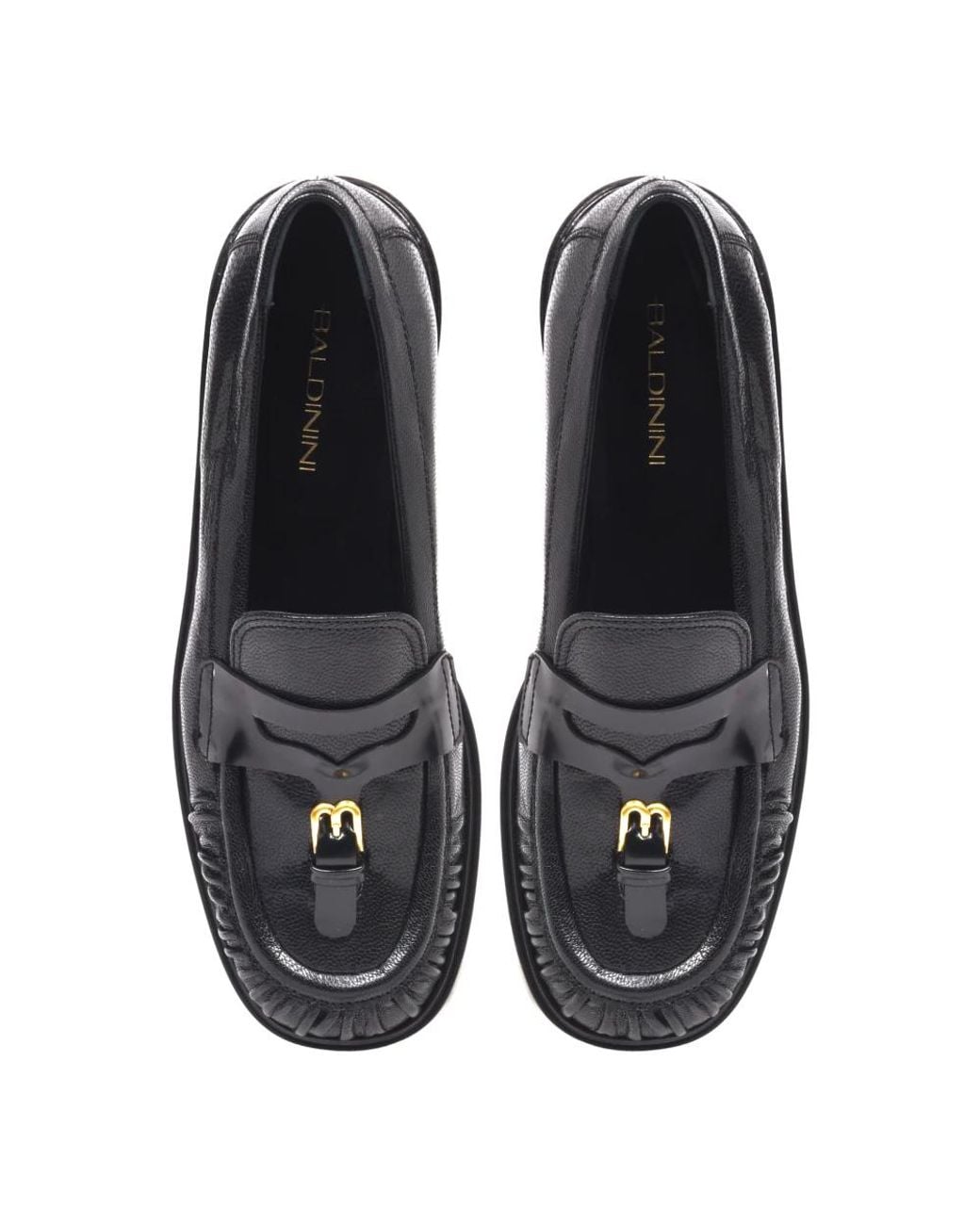 Baldinini Black Loafers