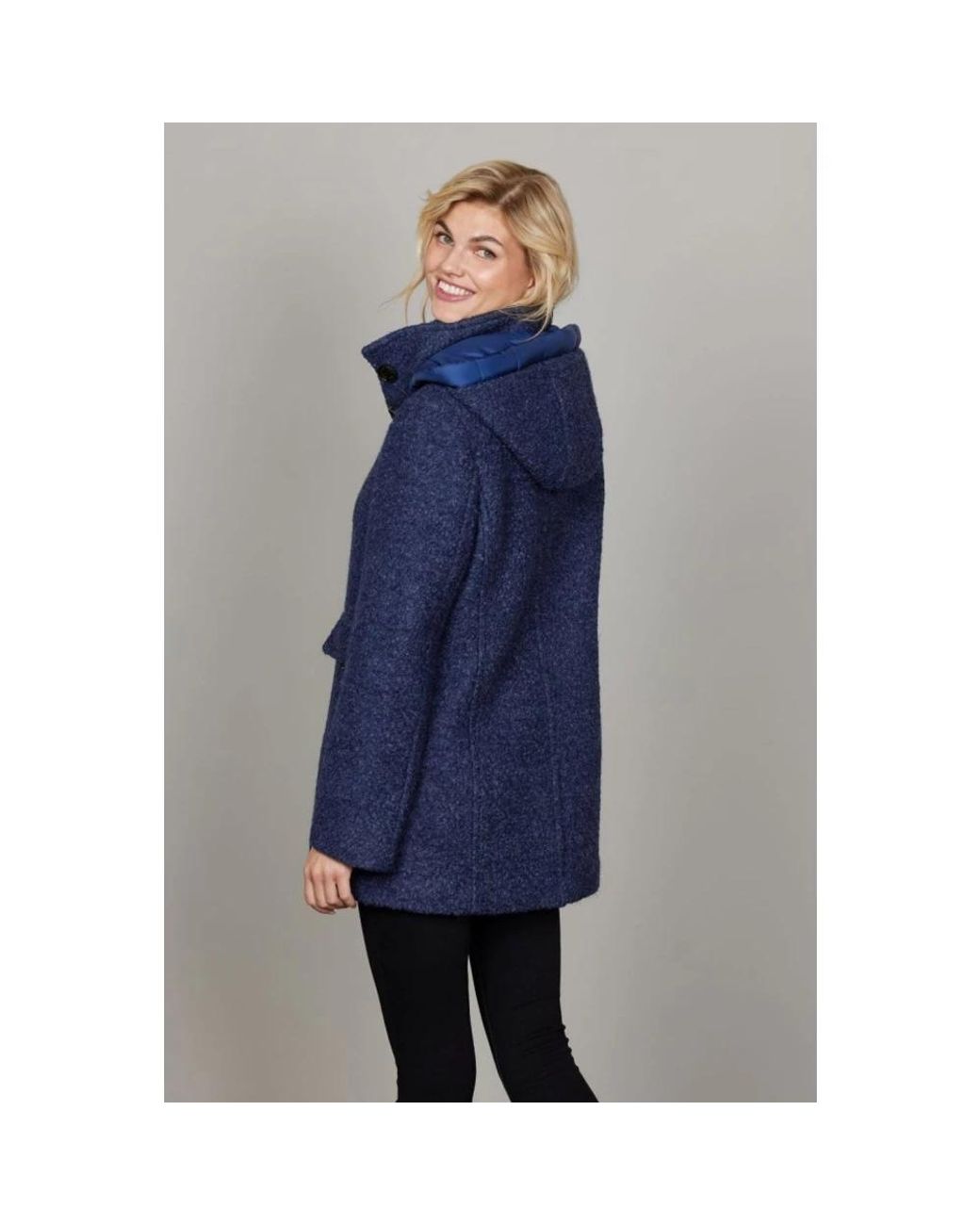 Junge Blue Single-Breasted Coats