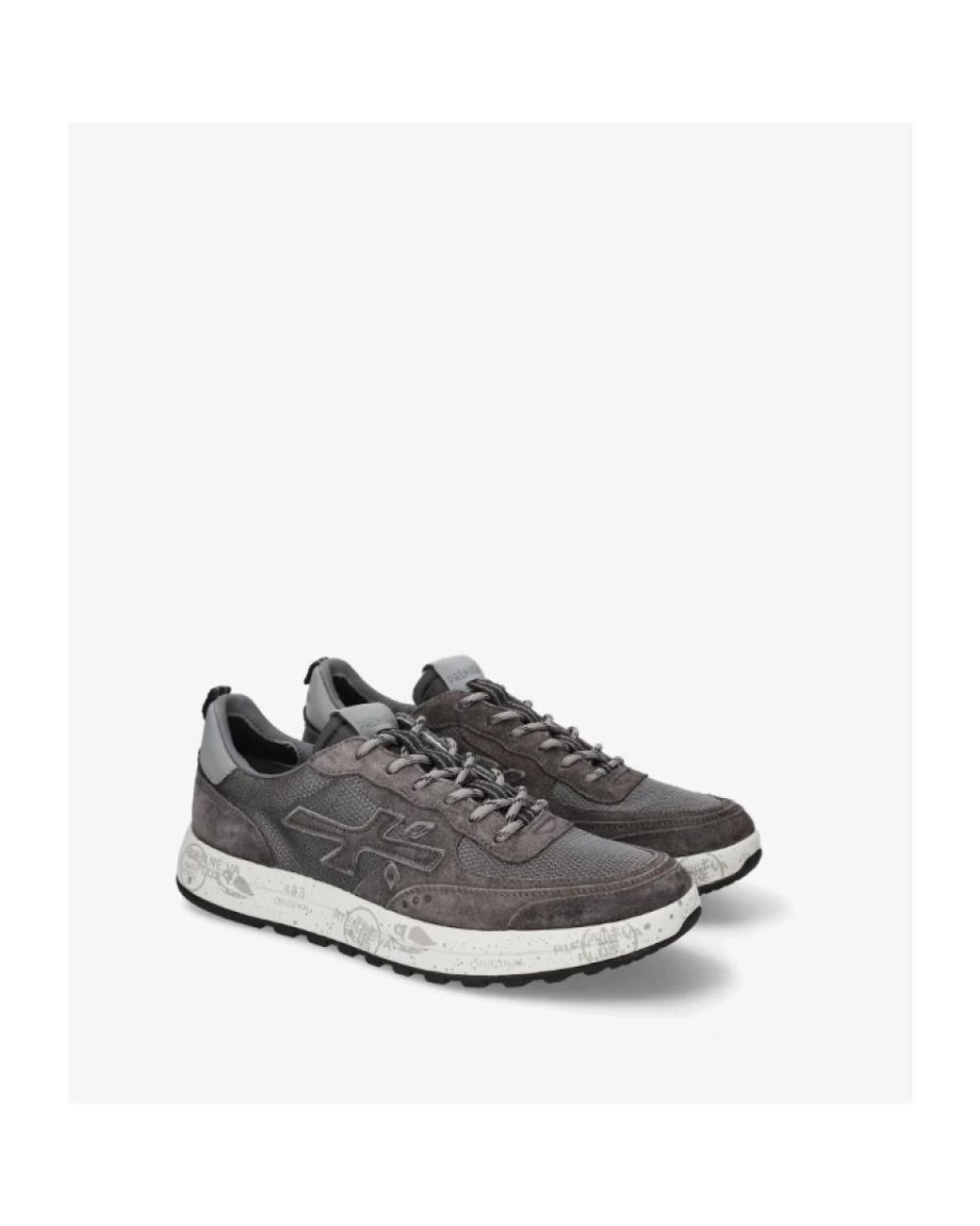 Premiata Gray Sneakers for men