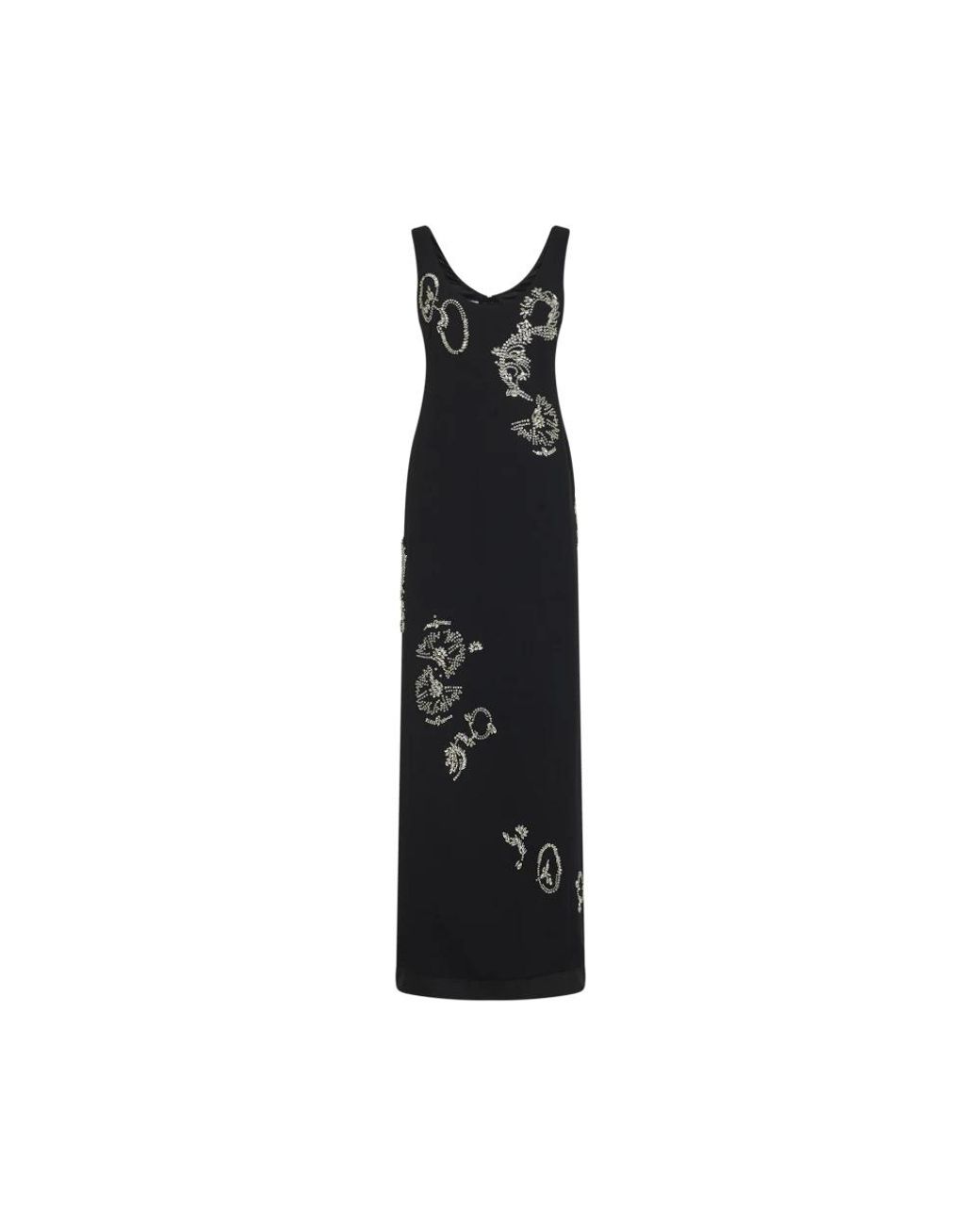 Dries Van Noten Black Maxi Dresses