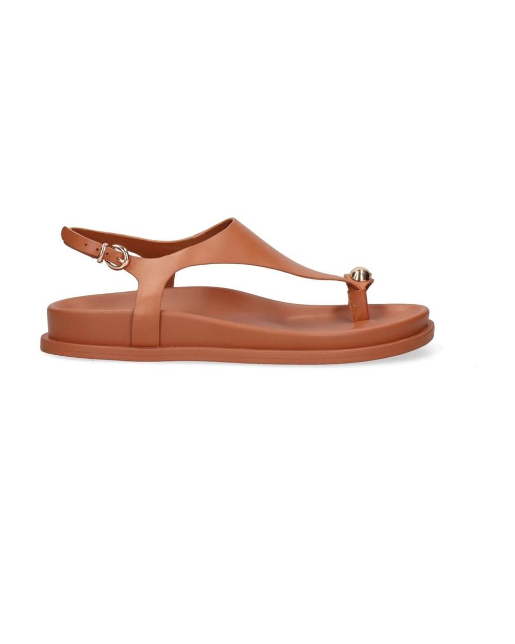 Marc Ellis Brown Flat Sandals