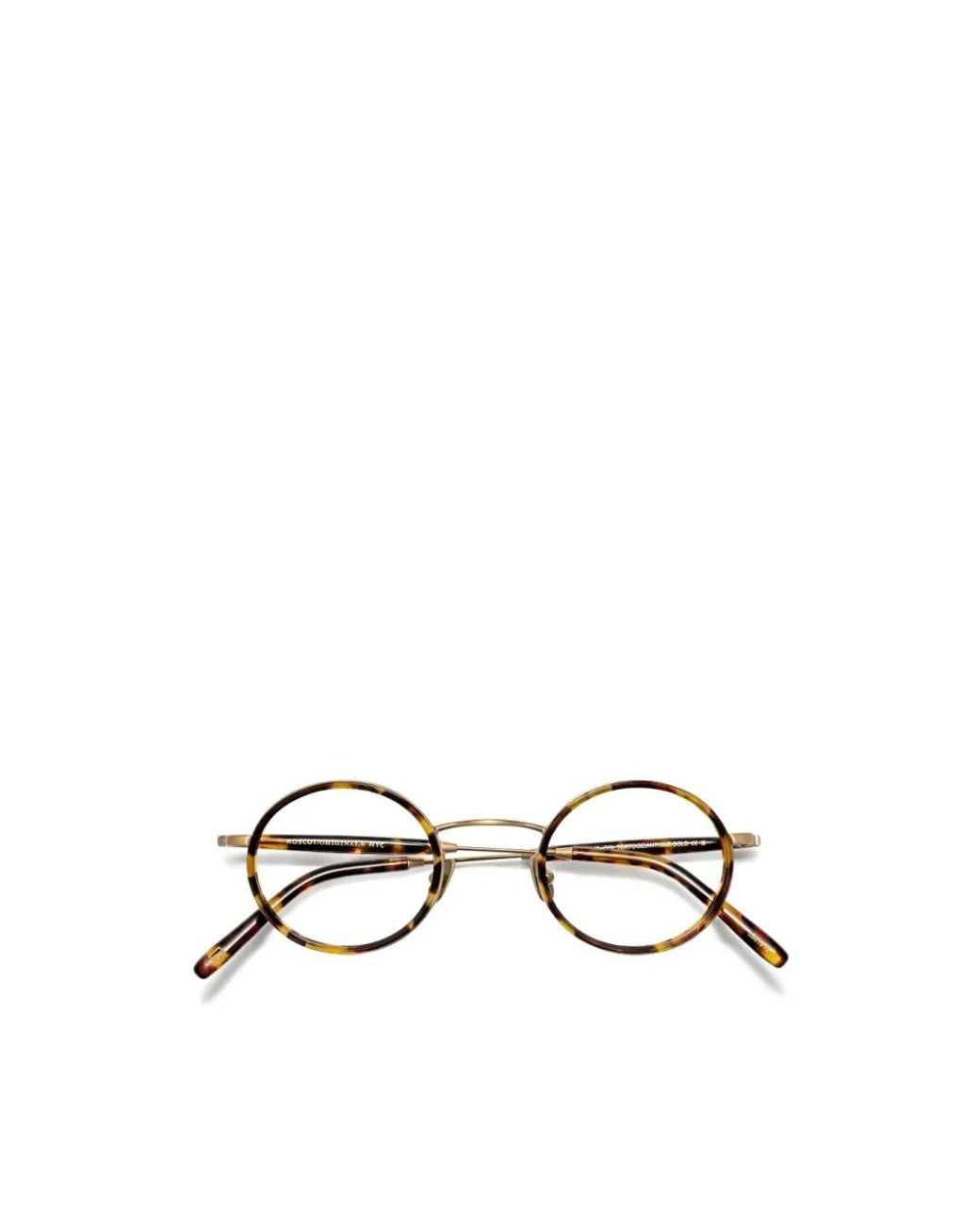 Moscot Cosnic Optical Frame in het Metallic