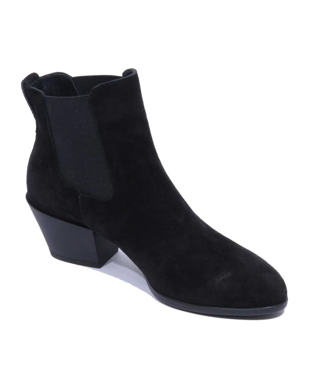 Hogan Black Cowboy & Biker Boots