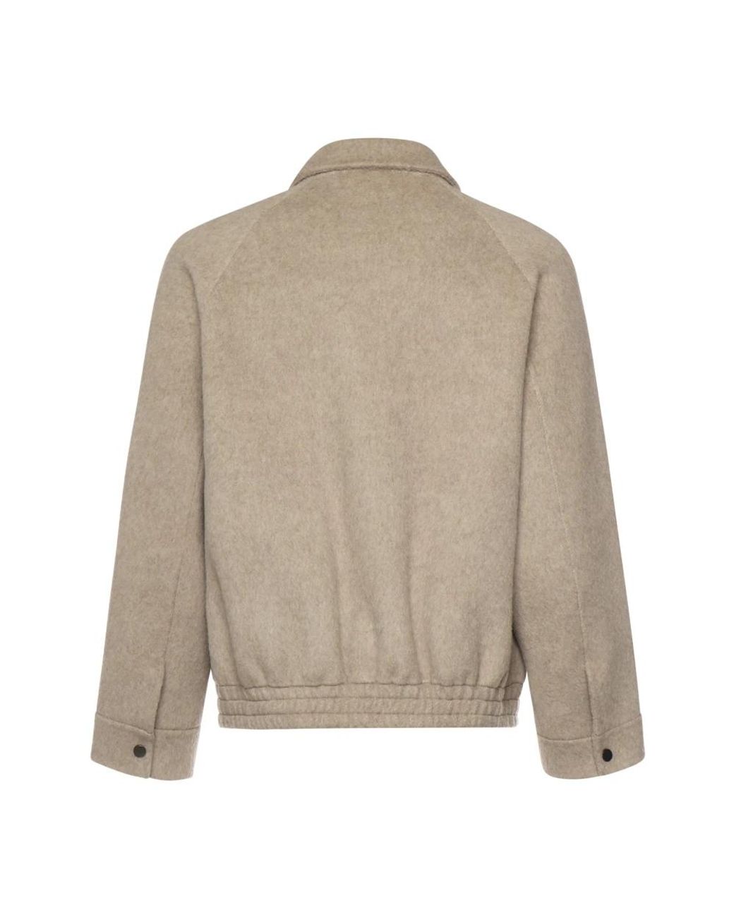 Light Jackets di Amaranto in Natural da Uomo