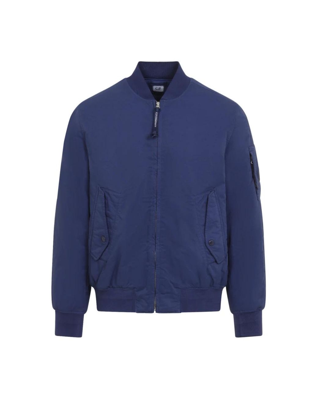 C P Company Blue Bomber Jackets for men