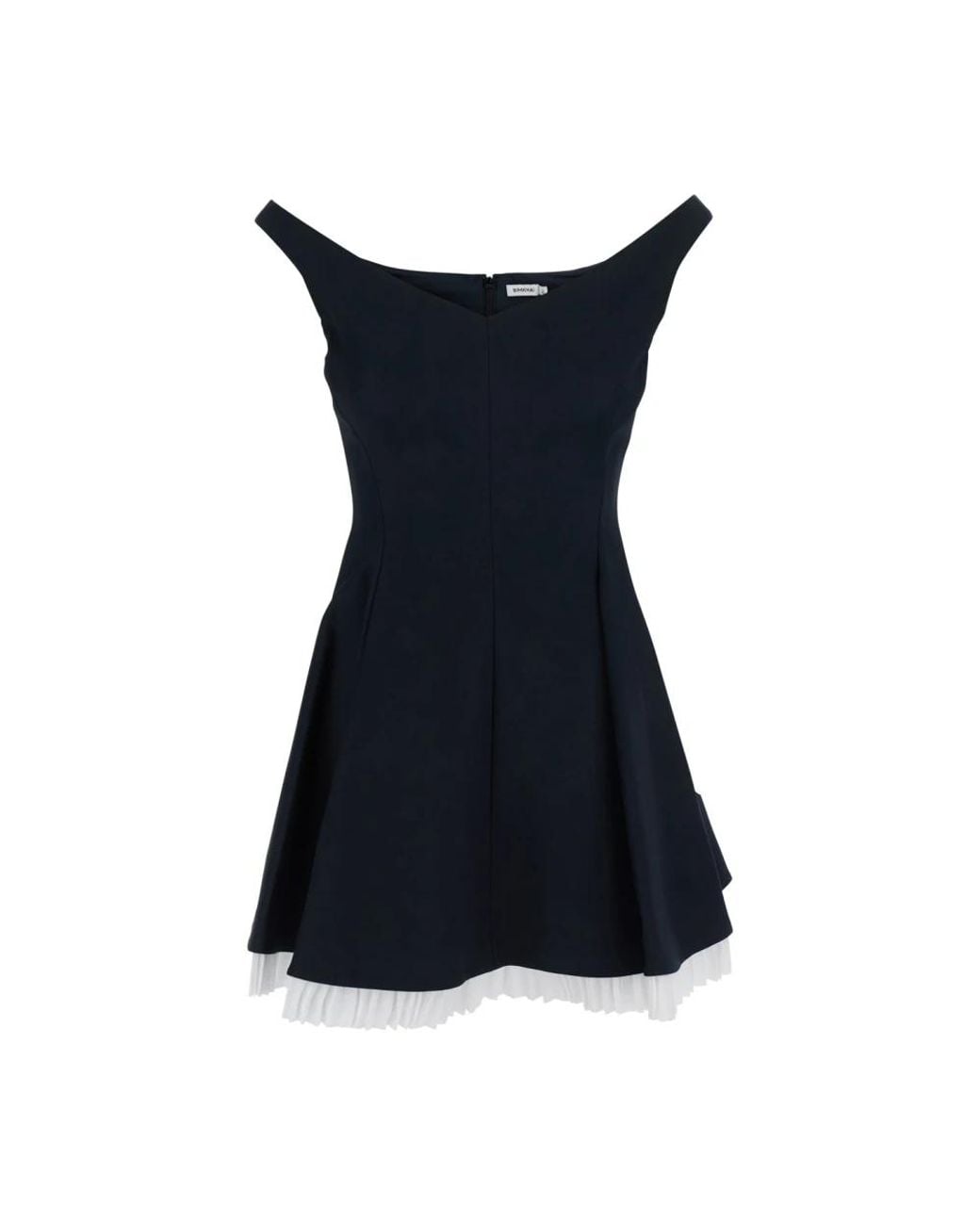 Short Dresses Jonathan Simkhai de color Blue