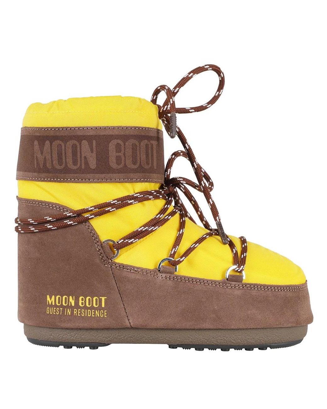 Moon Boot Yellow Winter Boots