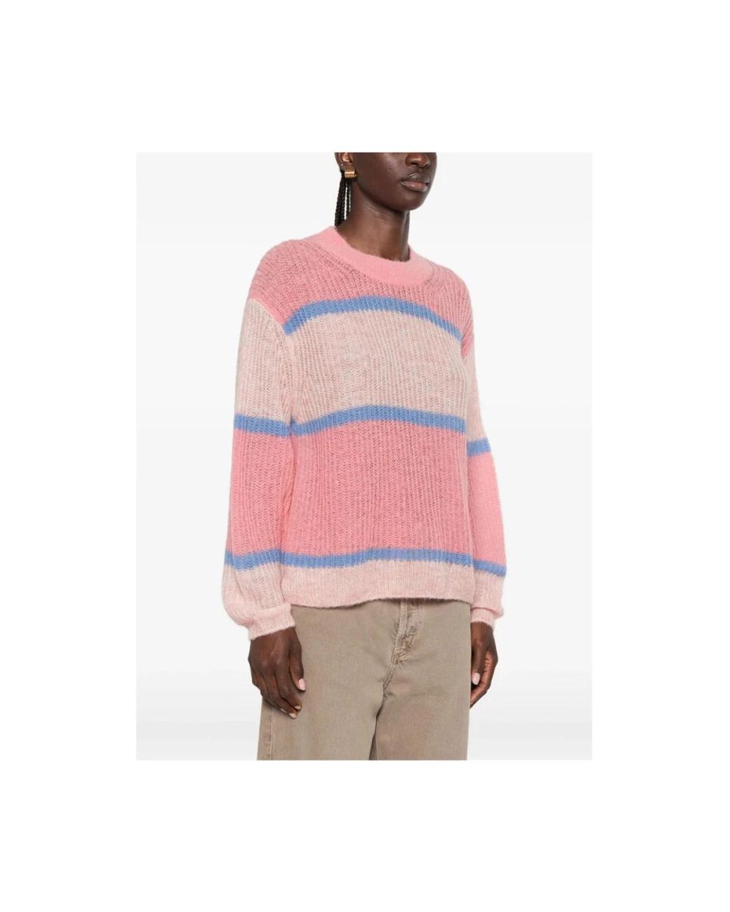 Closed Pink Round-Neck Knitwear