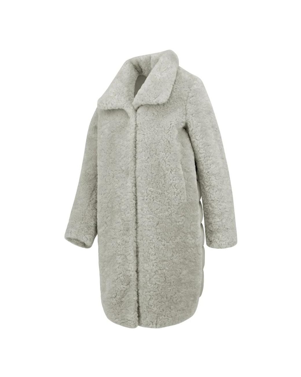 Single-Breasted Coats Bomboogie de color Gray