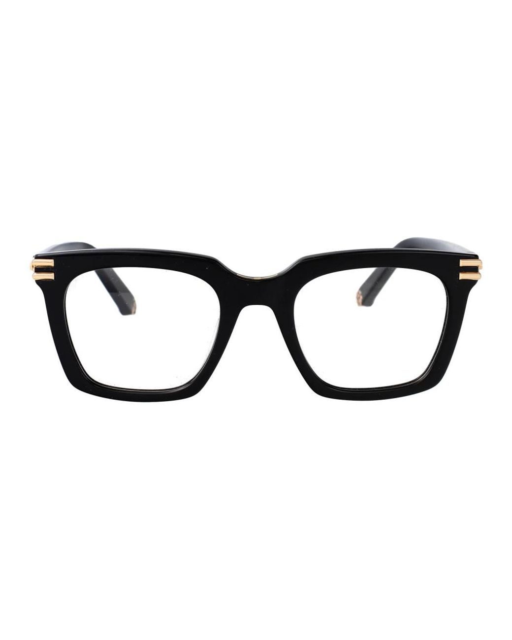 Philipp Plein Black Glasses for men