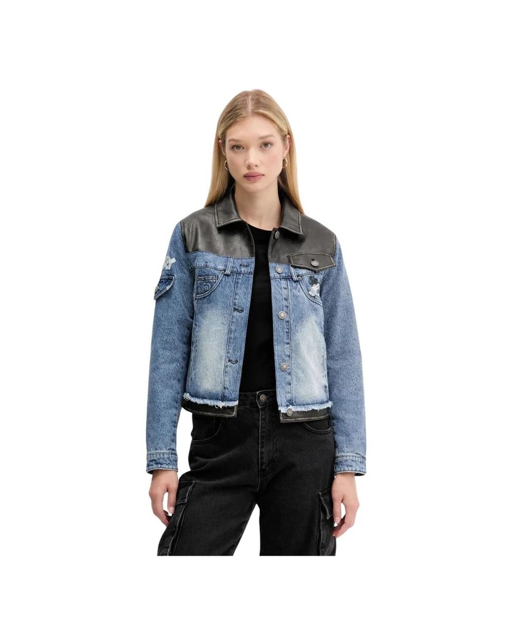 Denim Jackets Desigual en coloris Blue