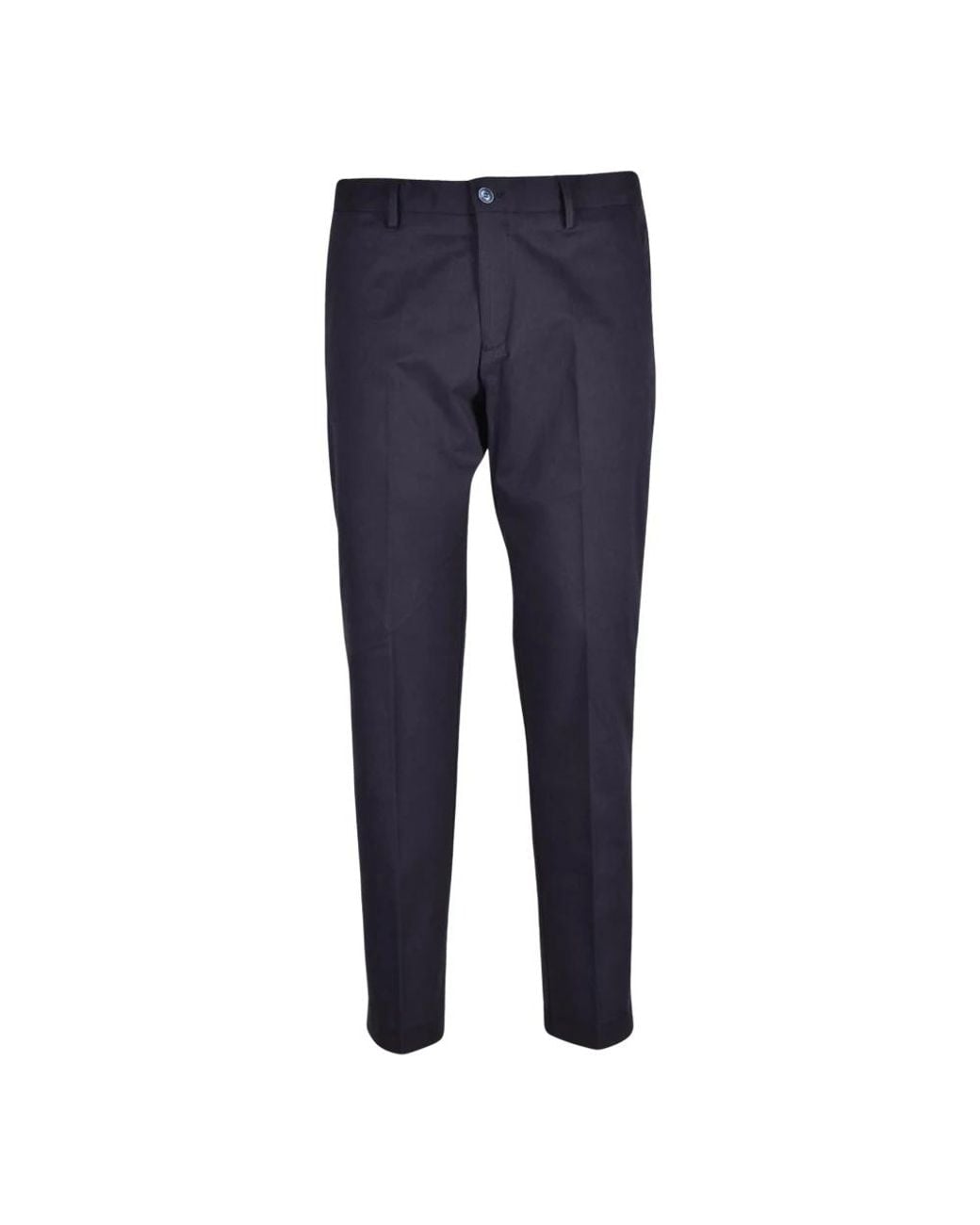 Daniele Alessandrini Blue Suit Trousers for men