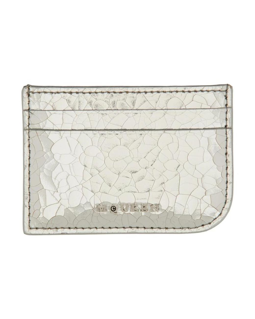 McQueen Metallic Wallets & Cardholders