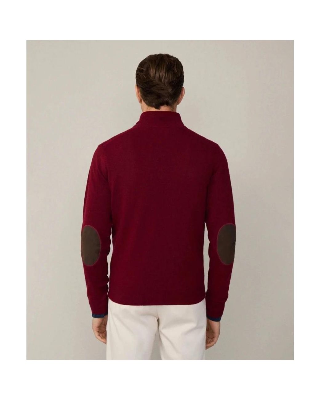 Turtlenecks Hackett de hombre de color Red