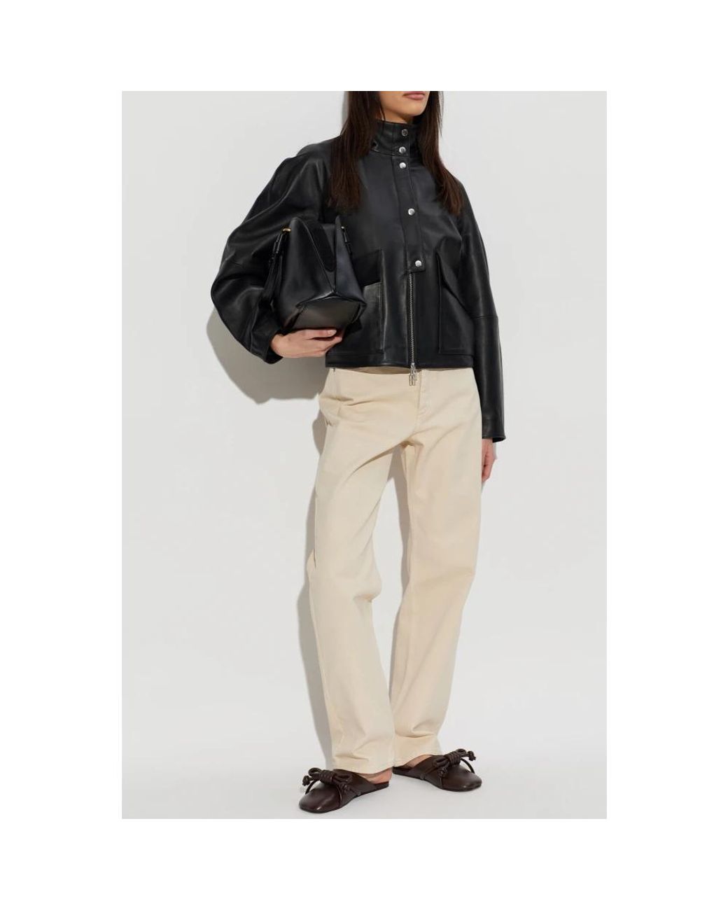 By Malene Birger Black Leather Jackets