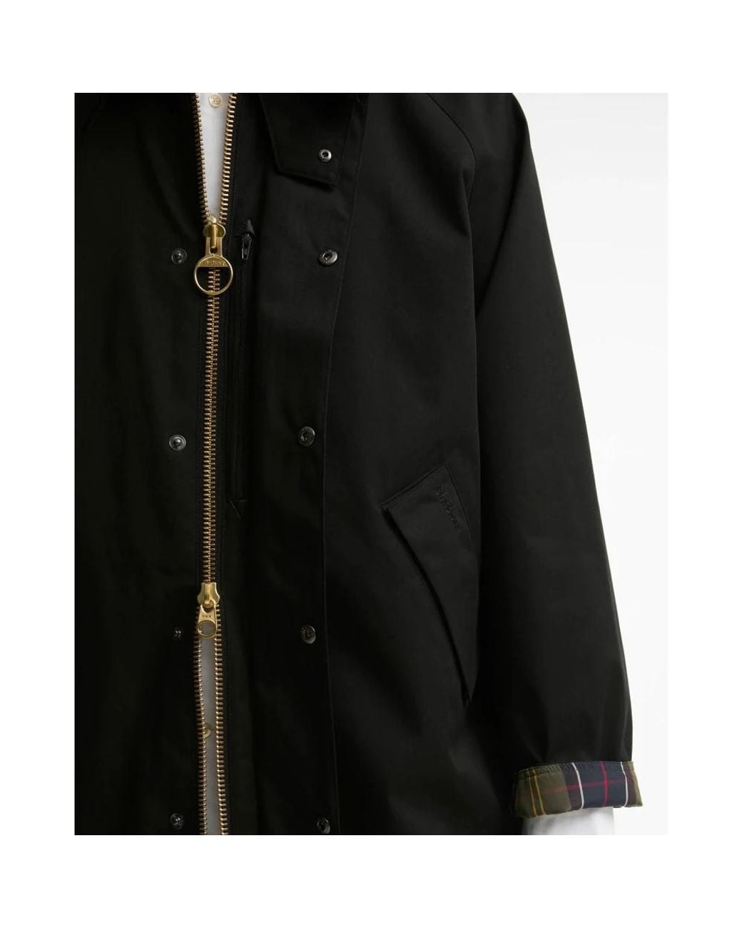 Barbour Black Single-Breasted Coats for men