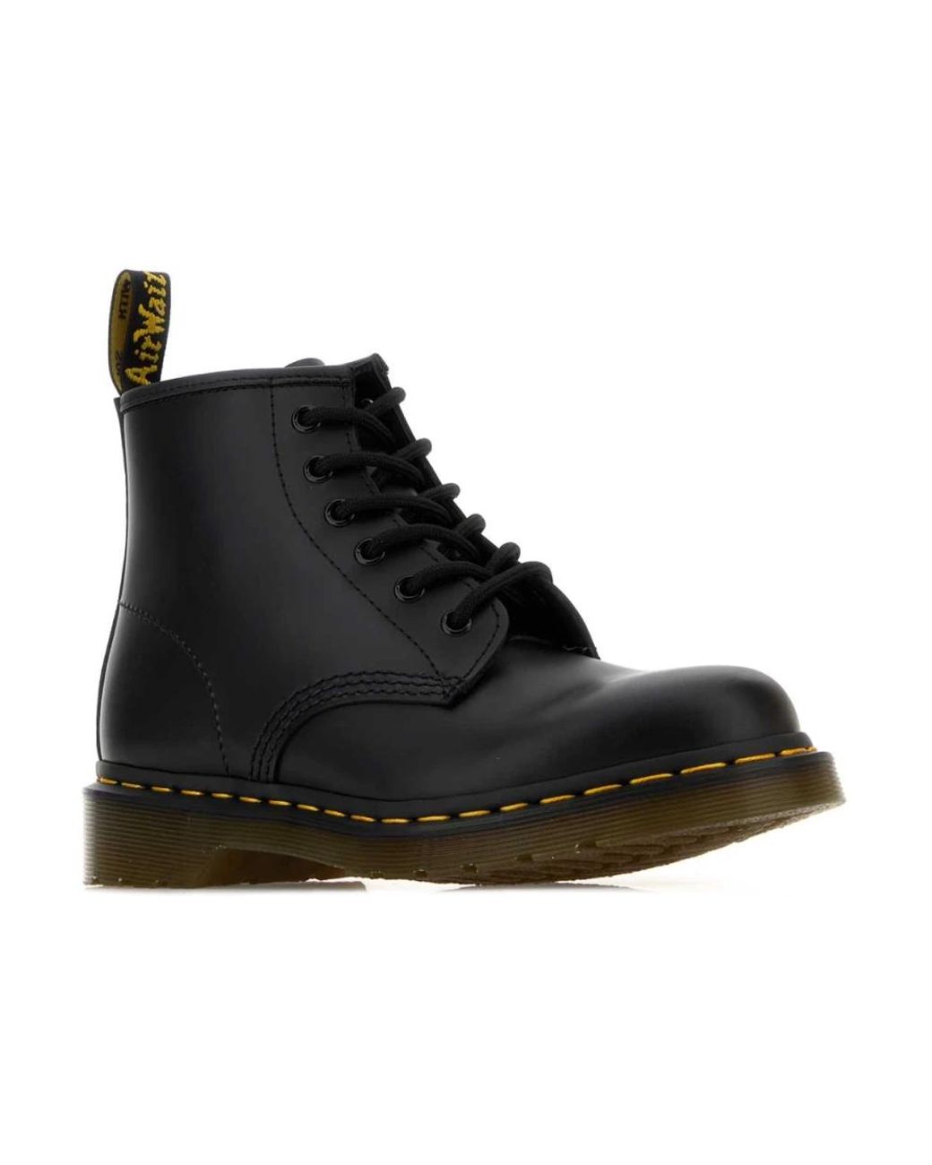 Dr. Martens Schoenen ,Zwart ,Leer 101 Veterboots in het Black