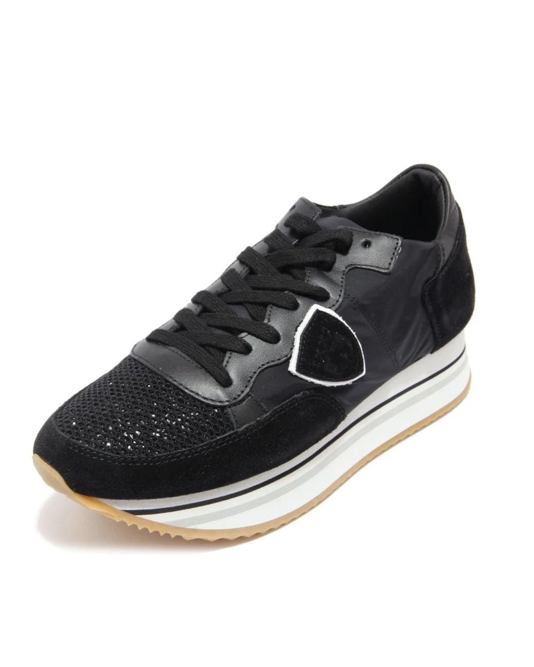 Philippe Model Black Sneakers