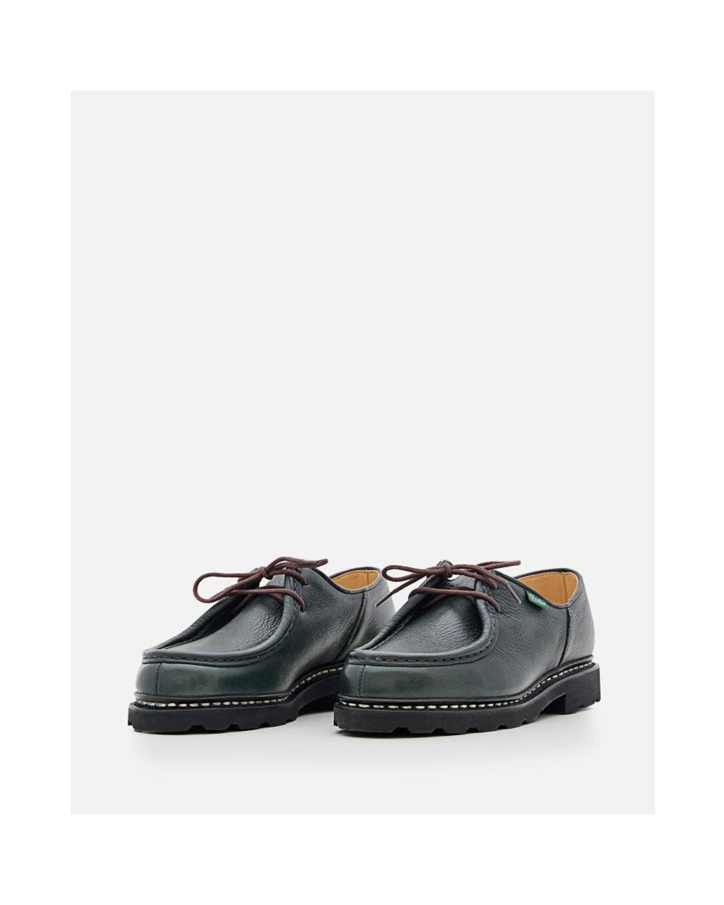 Paraboot Black Laced Shoes for men