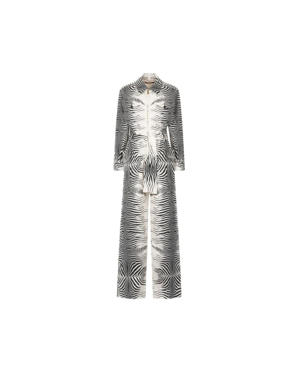 Roberto Cavalli Gray Jumpsuits