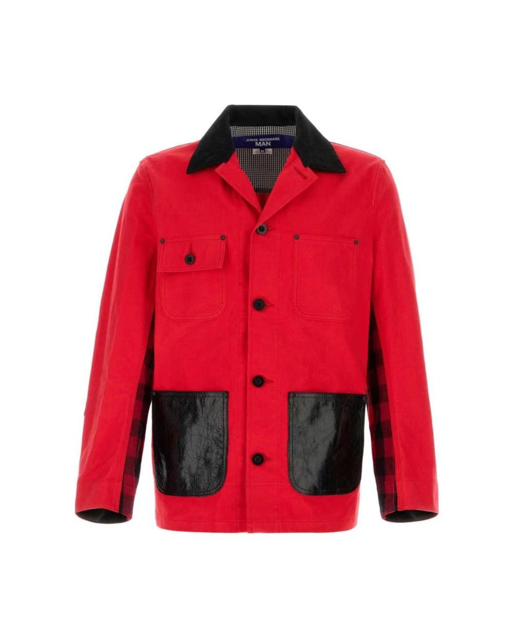 Junya Watanabe Patchwork Werkjas in het Red voor heren