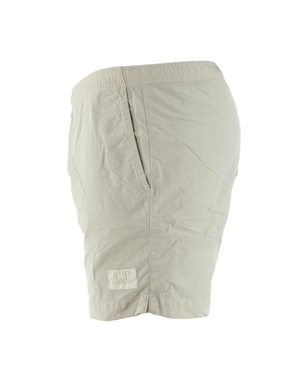 C P Company Gray Casual Shorts for men