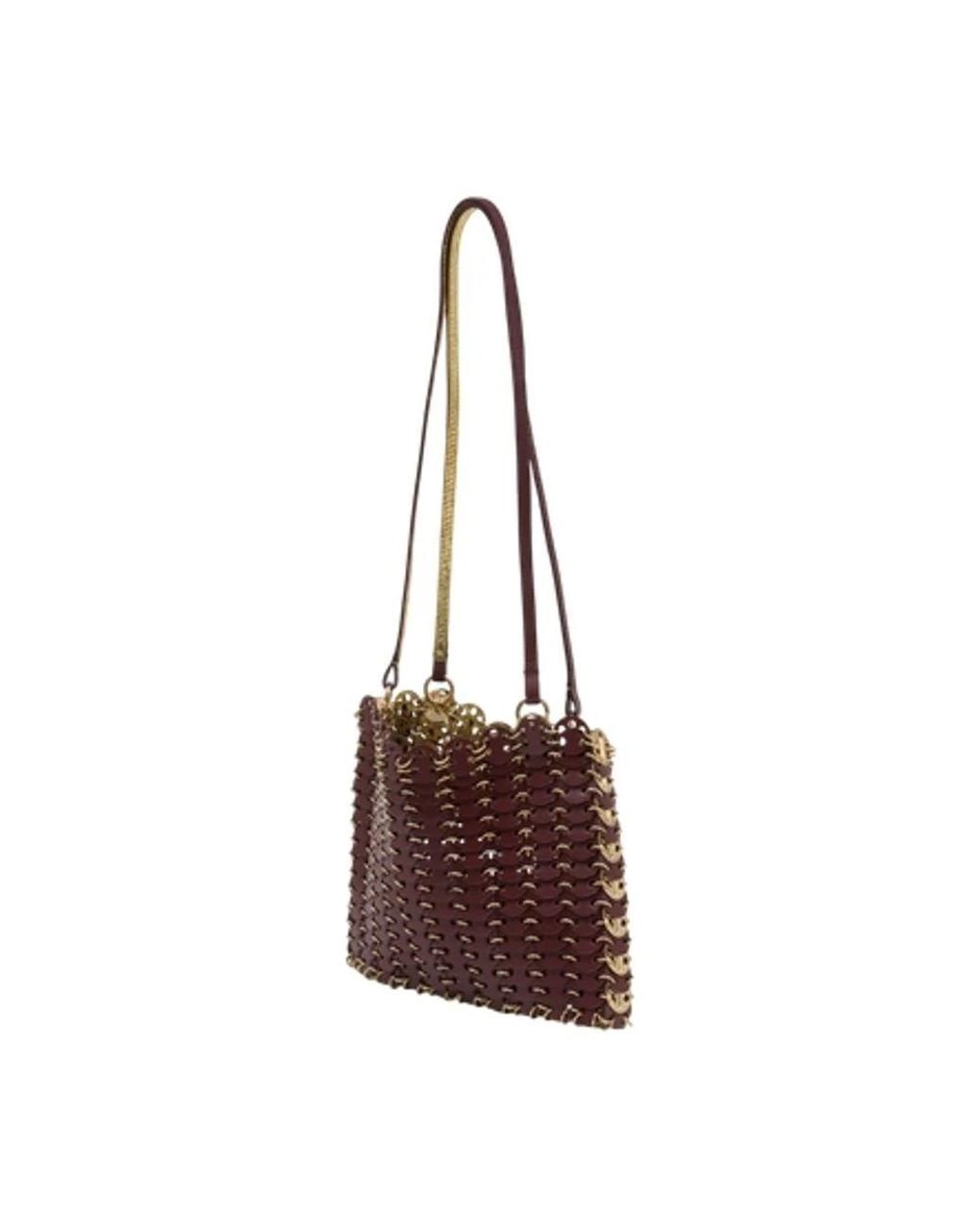 Rabanne Brown Shoulder Bags
