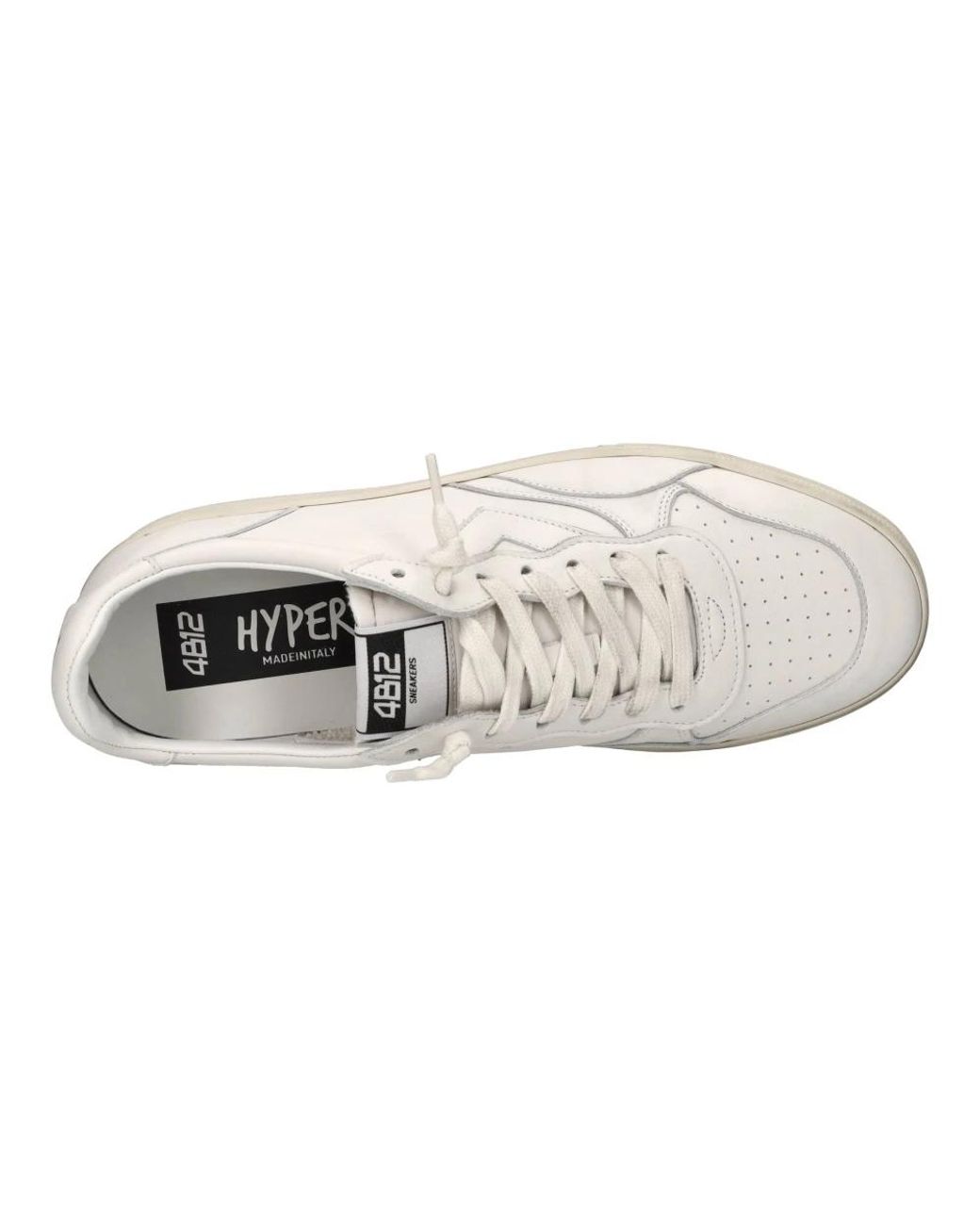 4b12 Hyper U108 Sneaker in White für Herren