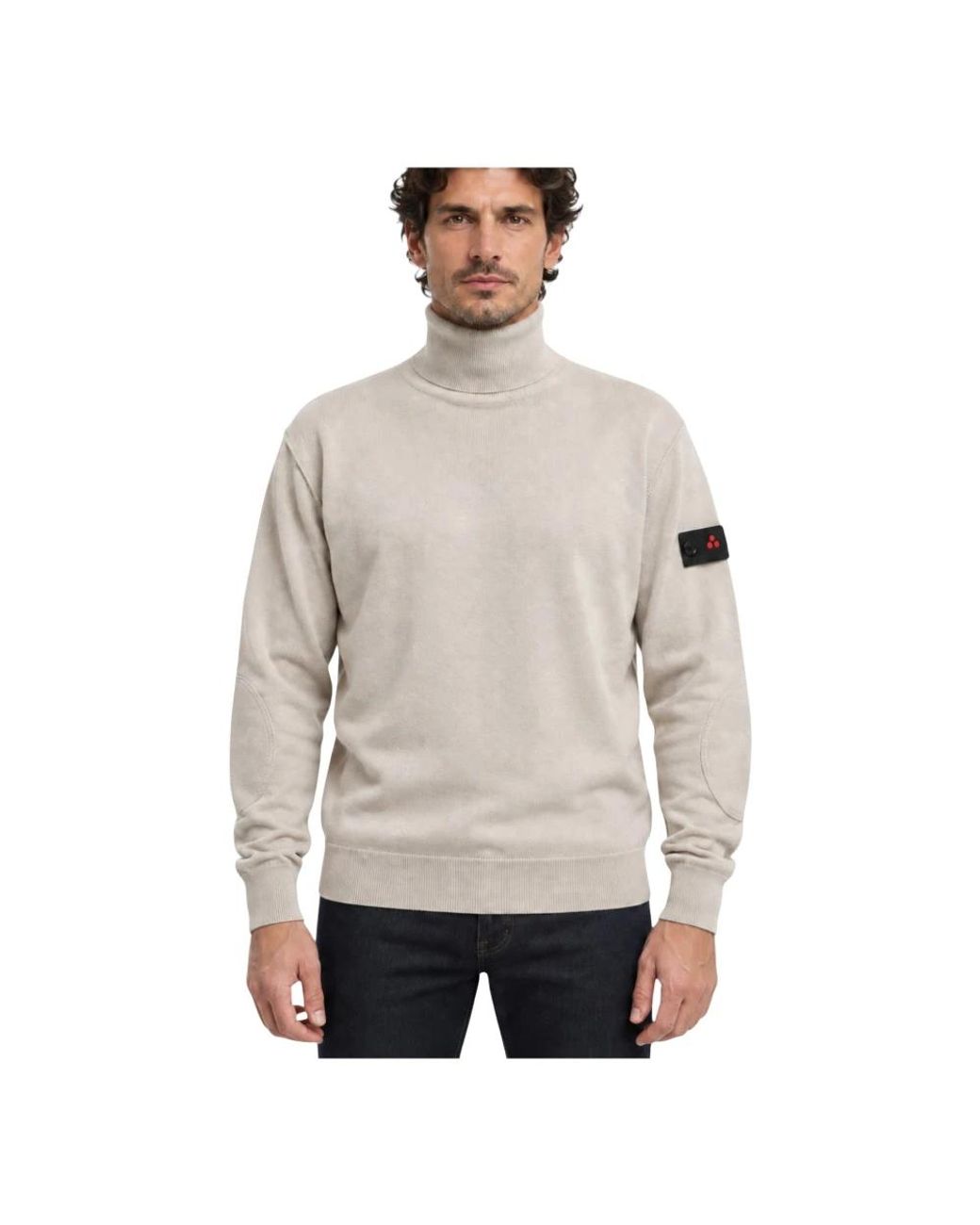 Turtlenecks Peuterey de hombre de color Gray