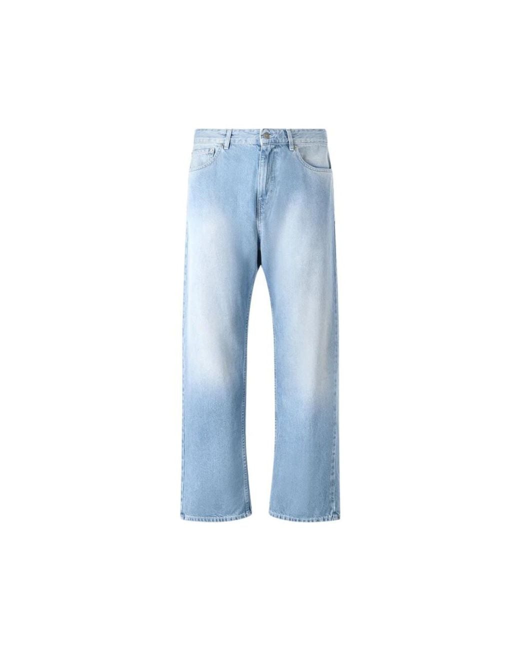 Roberto Cavalli Blue Straight Jeans for men