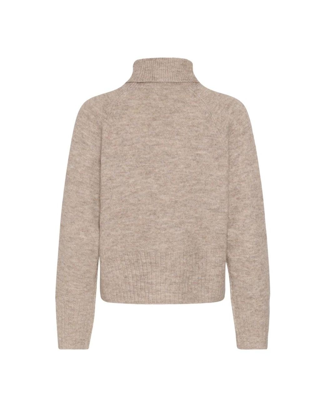 Turtlenecks Kaffe de color Gray