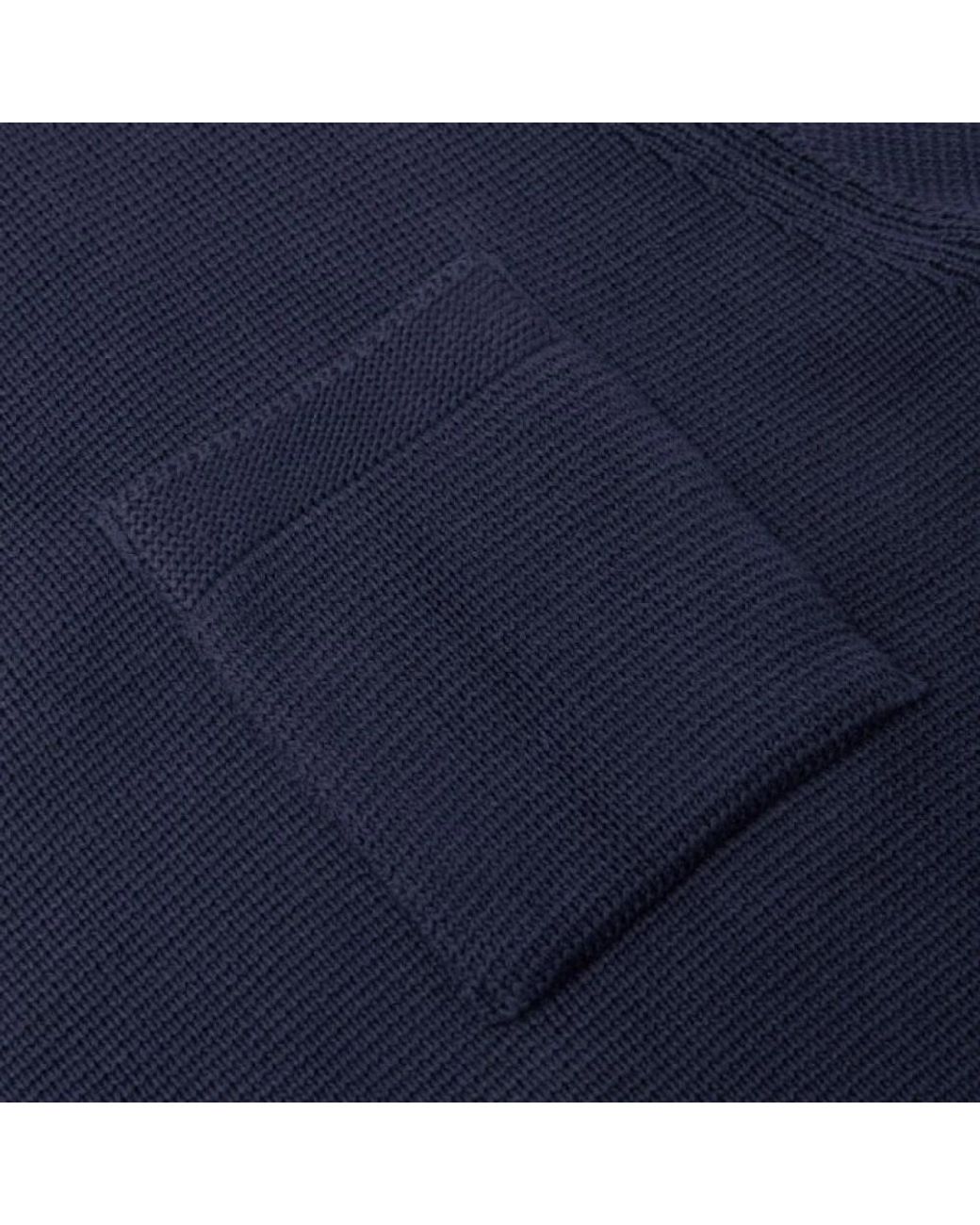 Turtlenecks Ma Strum de hombre de color Blue