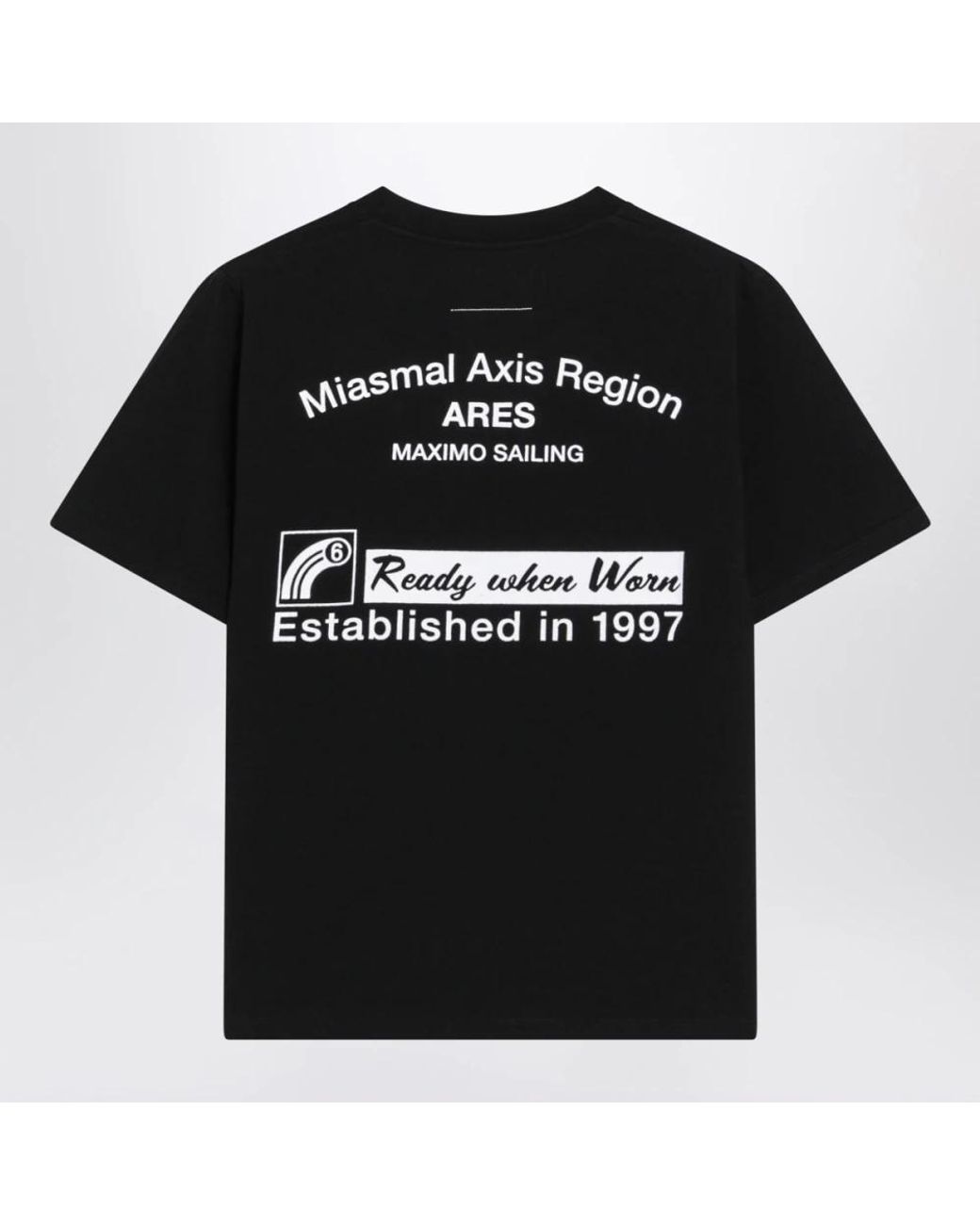 MM6 by Maison Margiela Black T-Shirts