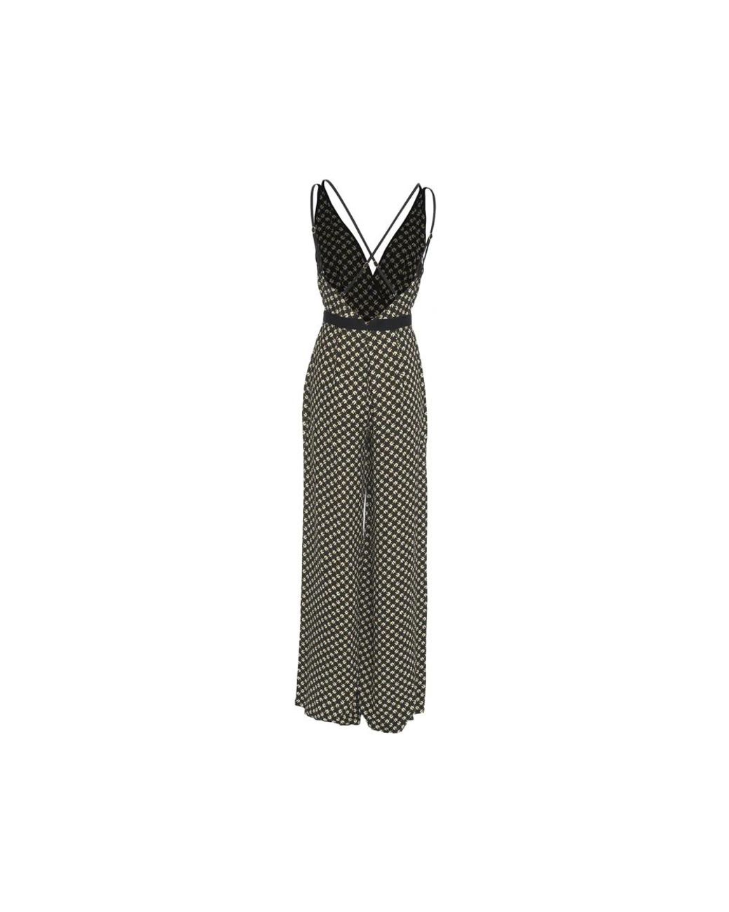 Elisabetta Franchi Green Jumpsuits