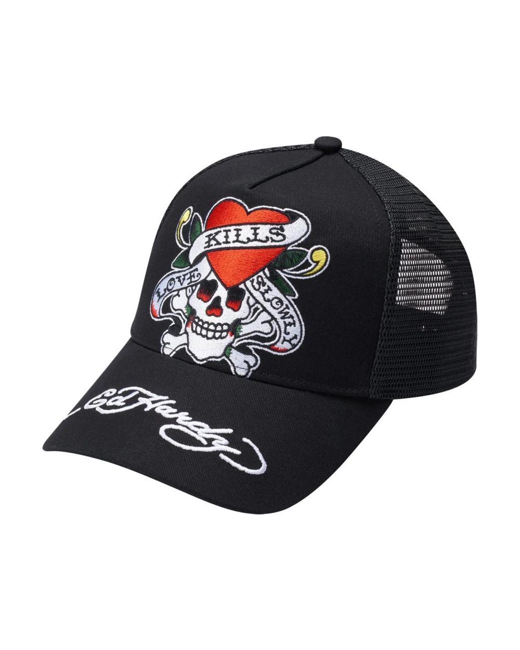 Ed Hardy Accessoires ,Zwart ,Dop in het Blue