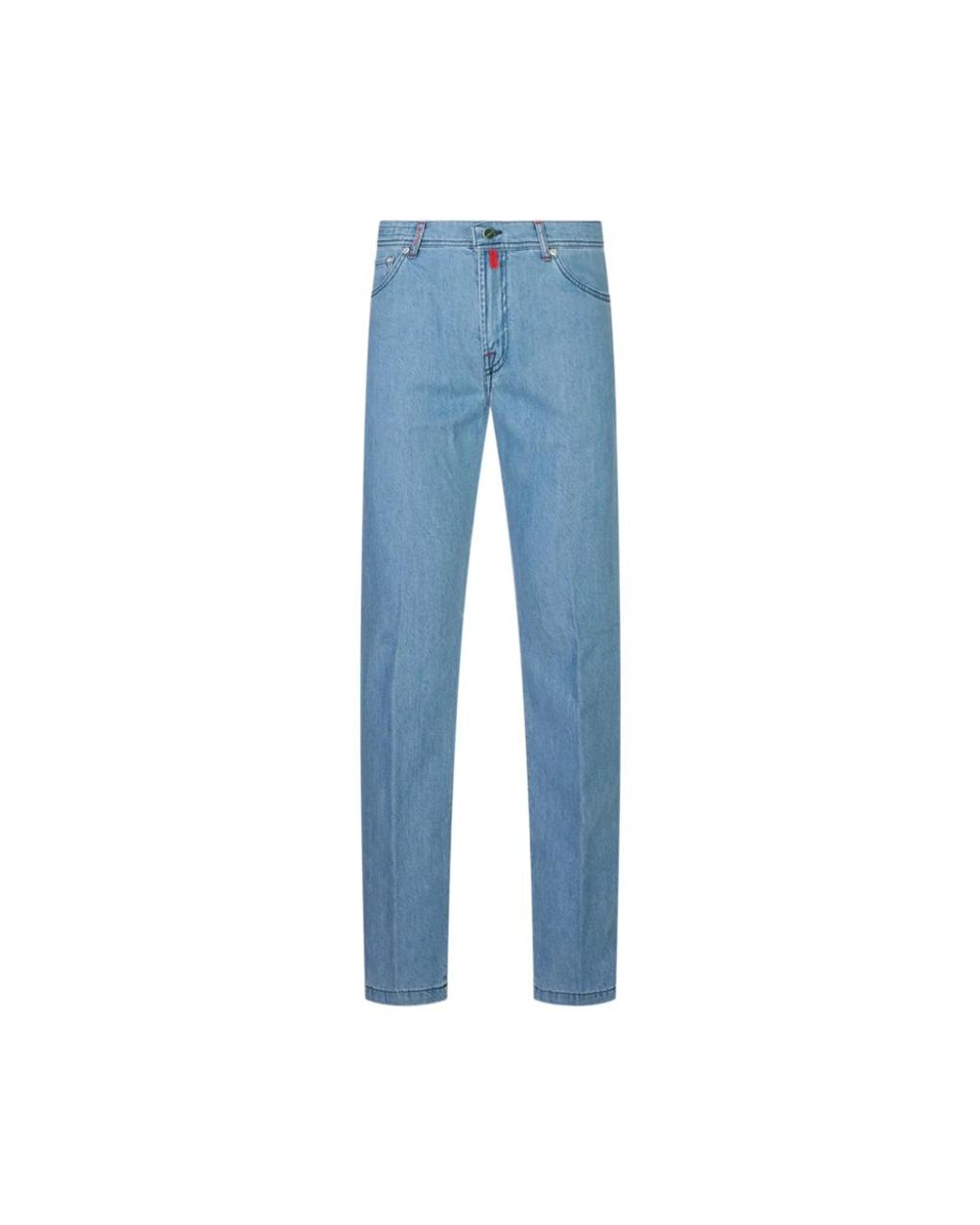 Kiton Blue Slim Fit Jeans for men