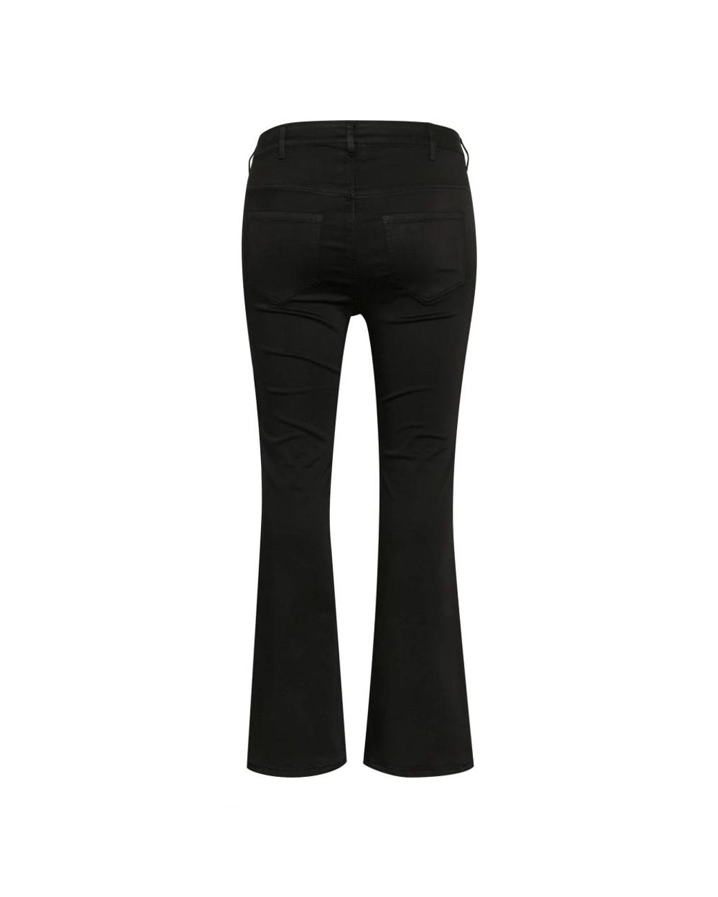 Boot-Cut Jeans Kaffe de color Black