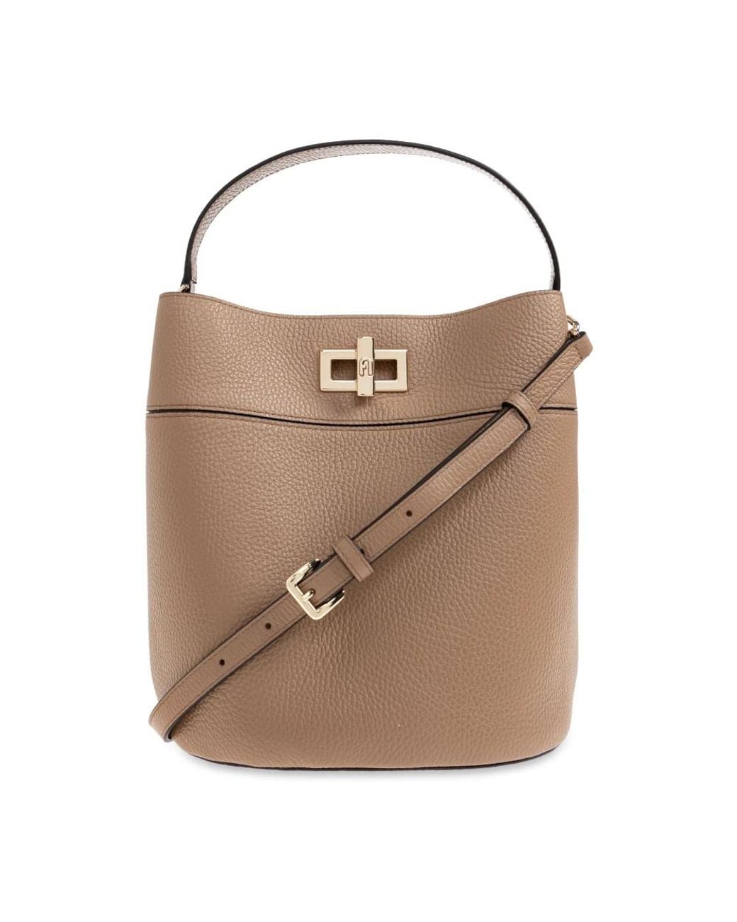Furla Brown Bucket Bags