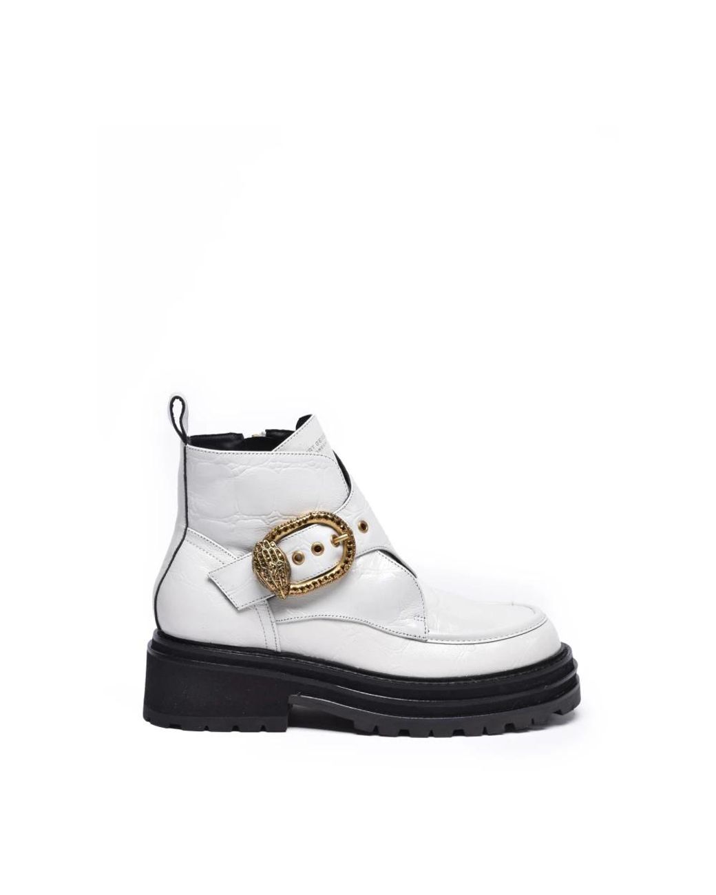 Kurt Geiger White Ankle Boots