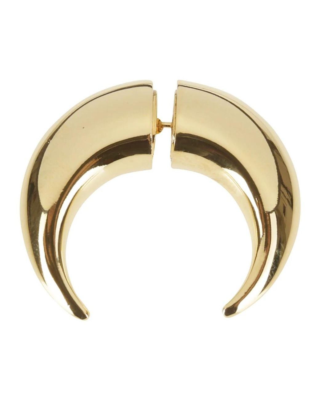 MARINE SERRE Metallic Earrings