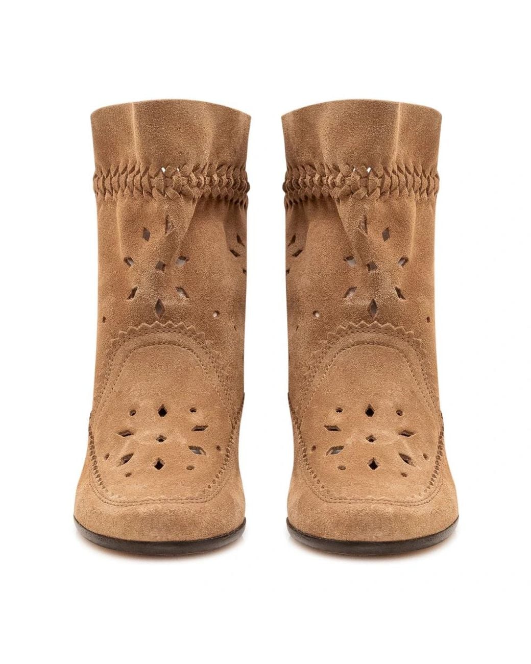 Isabel Marant Ankle Boots in Brown | Lyst UK