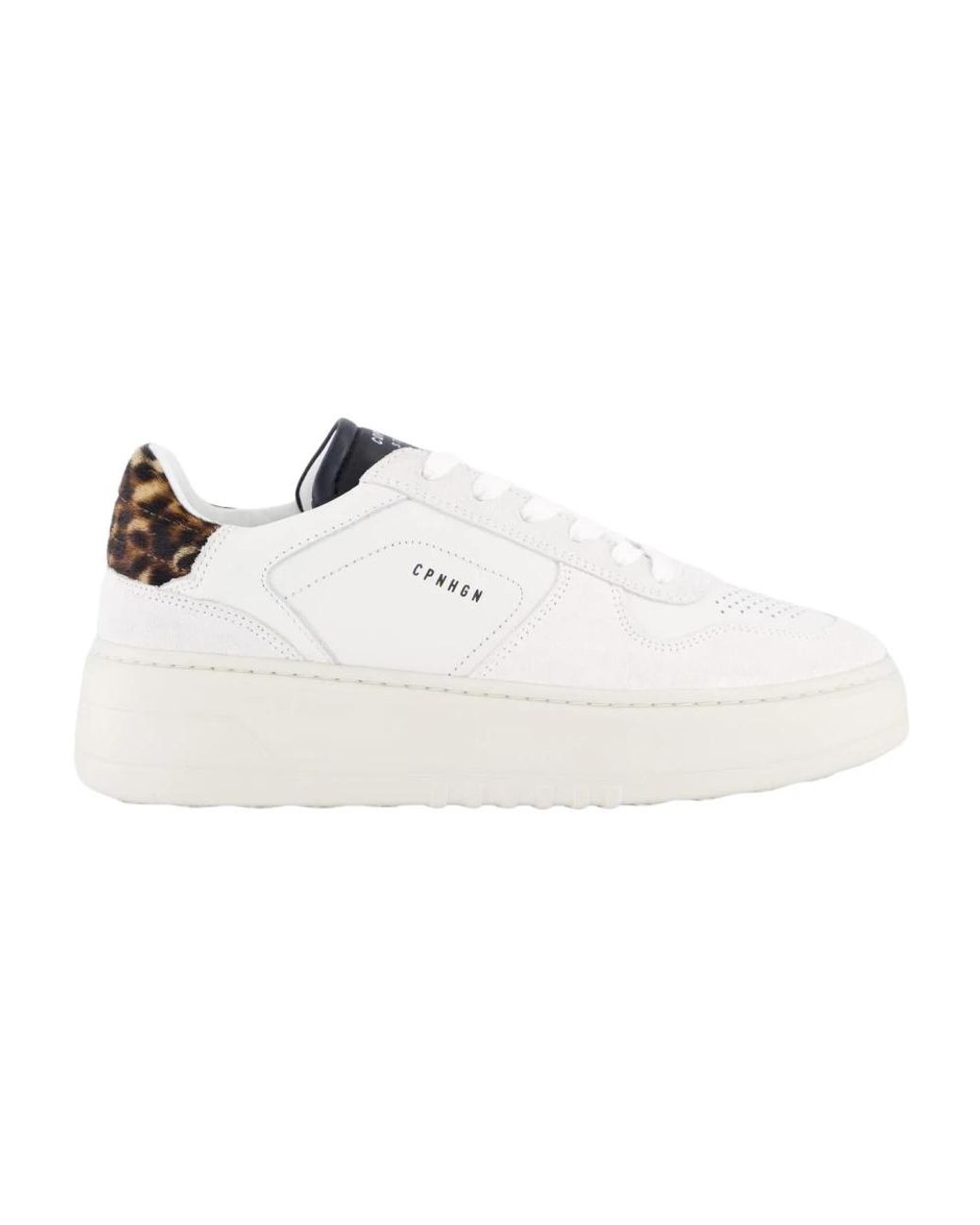 COPENHAGEN White Weiß Leopard Sneaker