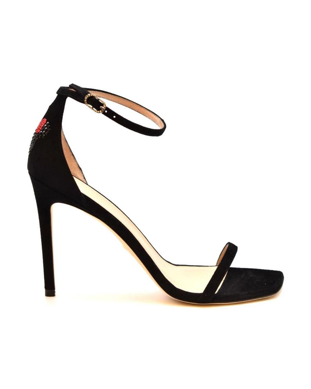Stuart Weitzman Black High Heel Sandals