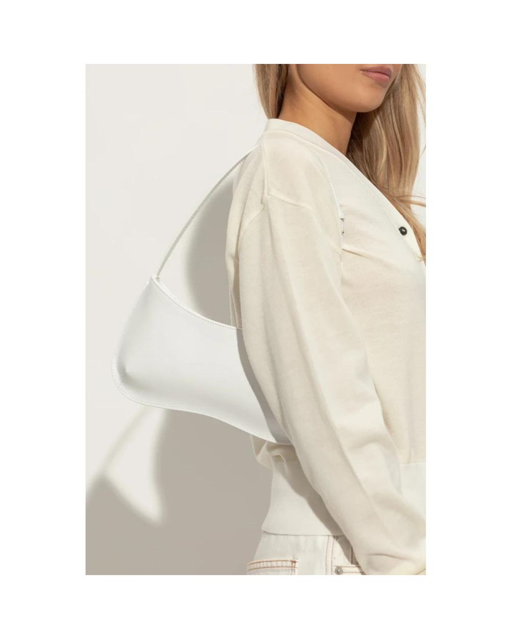 Jacquemus White Shoulder Bags
