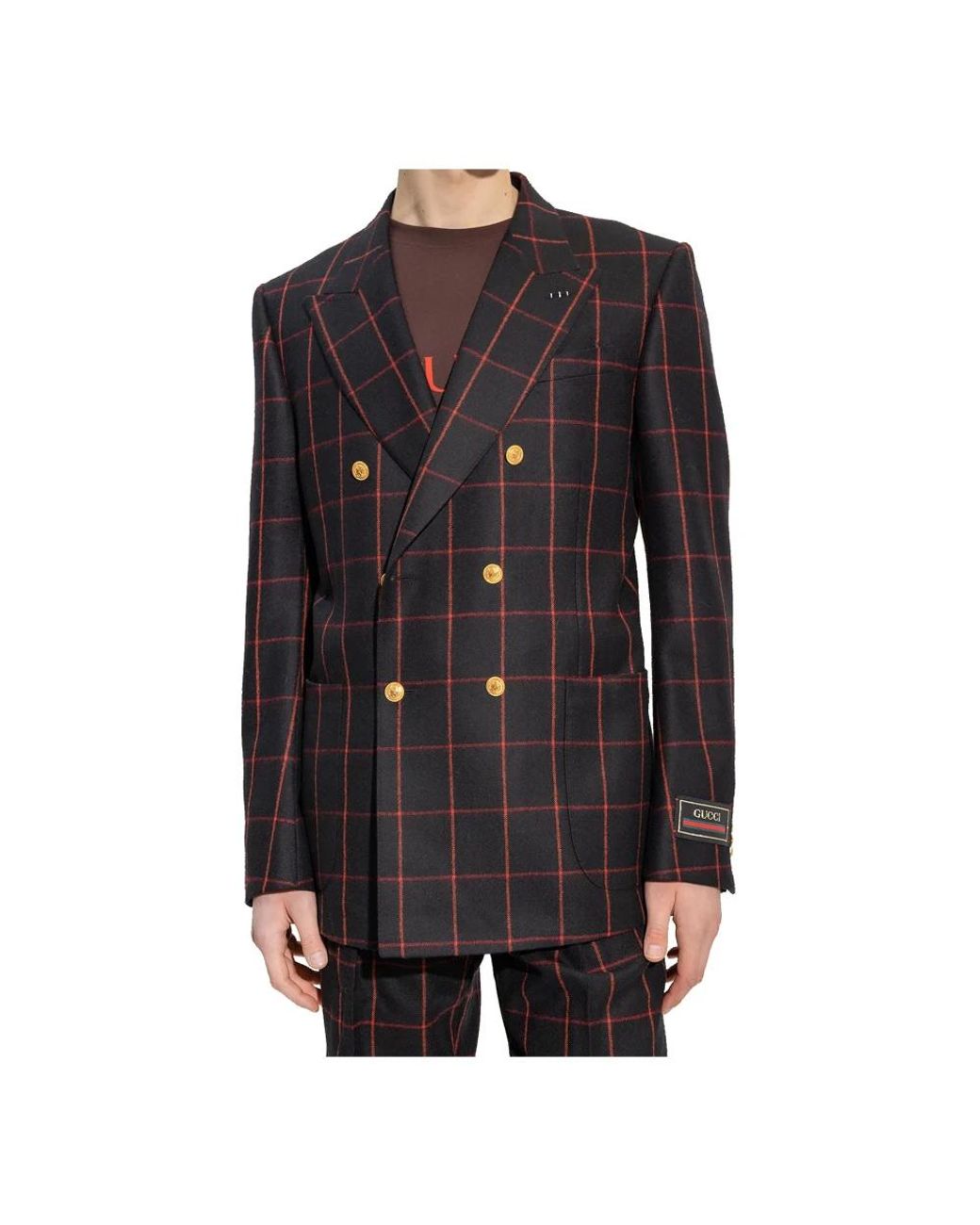 Gucci Blue Blazers for men