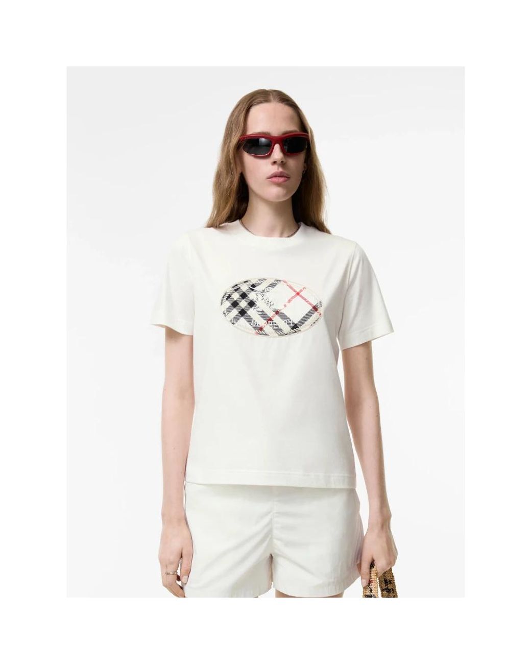 Burberry White T-Shirts